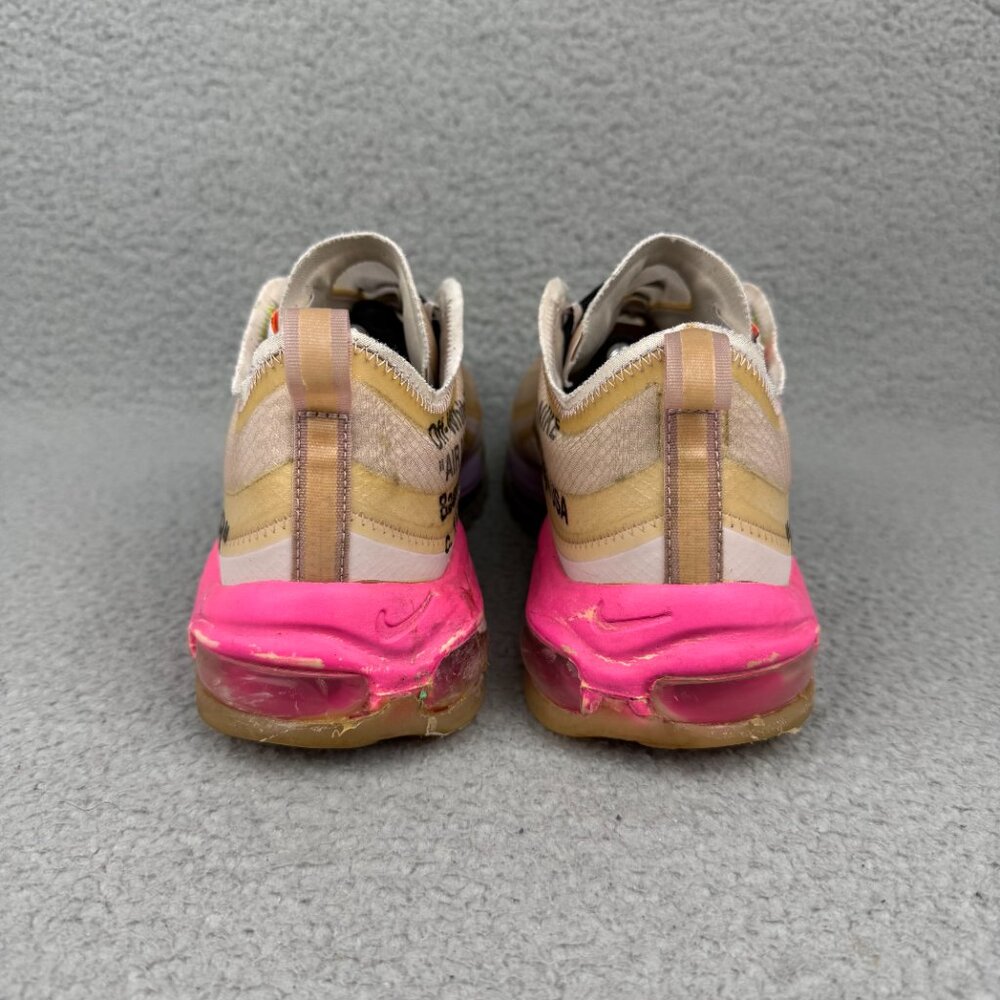 Nike Air Max 97 Off White Men 11.5 Shoe Pink Serena Williams Queen OG Sneakers 4 - Picture 5 of 11